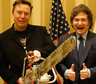Elon Musk habló de Javier Milei y dejó una incógnita y una crítica: Me dio la motosierra y la mostré, pero...