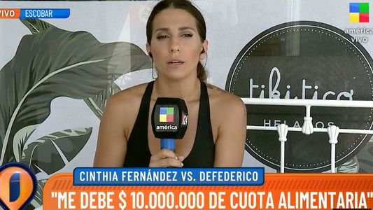 Cinthia Fernández fue lapidaria con Matías Defederico: Las nenas no sienten su ausencia porque están acostumbradas