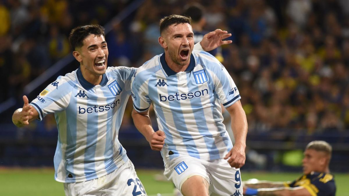 Racing dio el golpe en La Bombonera