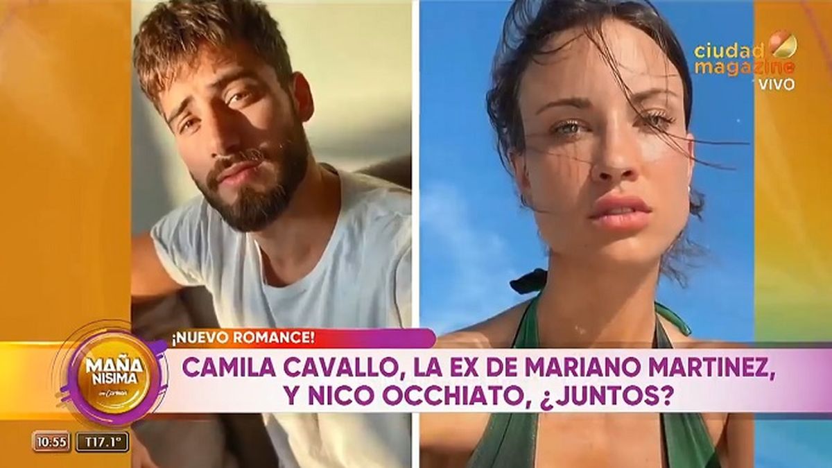 Rumores de romance entre Nico Occhiato y la ex de Mariana Mart&iacute;nez, Camila Cavallo.&nbsp;