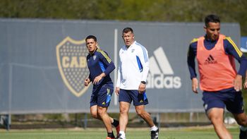 Jorge Almirón en su primera practica como DT de Boca. (Foto: Prensa Boca) Jorge Almirón en su primera practica como DT de Boca. (Foto: Prensa Boca)