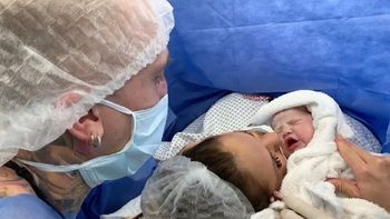 Barby Silenzi compartió un emotivo video del parto de Abril: El momento más mágico del mundo