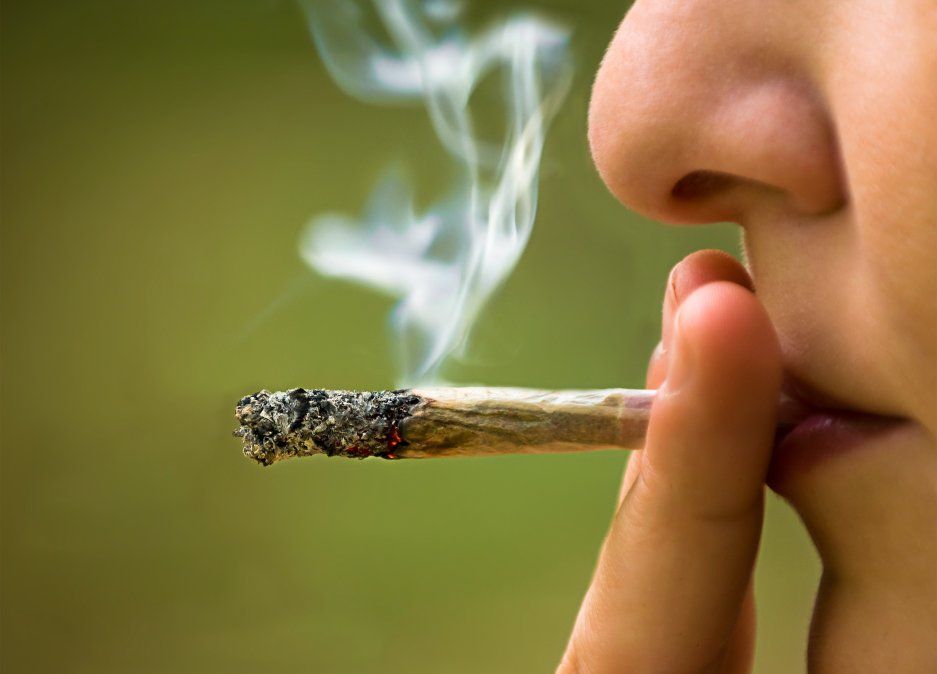 En New York celebraron con una fumata de marihuana.