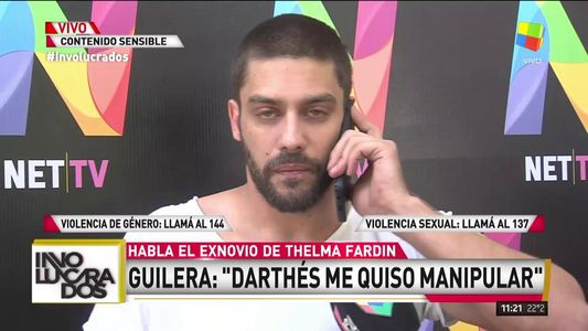 Juan Guilera: No le creo nada a Darthés, solo me quiso manipular