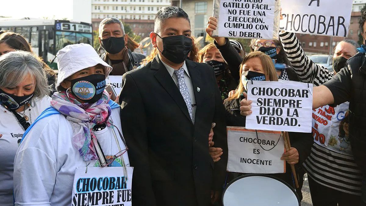 Los cambios propuestos sobre el accionar policial y la legítima defensa ya se resumen como la doctrina Chocobar (Foto: gentileza Diario del Sur).