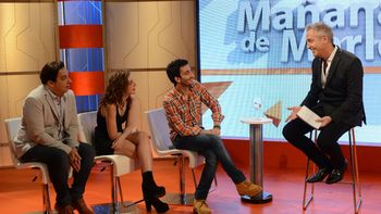 Marley hizo de conductor en Loco x vos