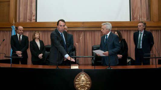 Jura y bienvenida para el nuevo integrante de Comodoro Py 2002