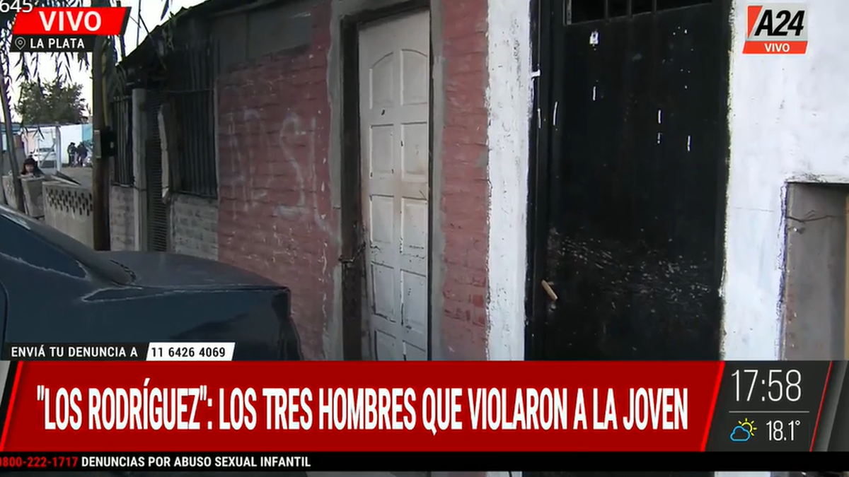 La casa en dónde se perpetraron los hechos. (Captura)