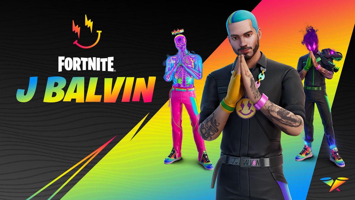 El exitoso J Balvin llega a Fortnite.