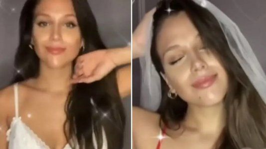 Barbie Vélez mostró los chiches de su despedida de soltera