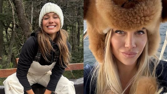 La curiosa coincidencia de Wanda Nara y Pampita durante sus vacaciones en la Patagonia