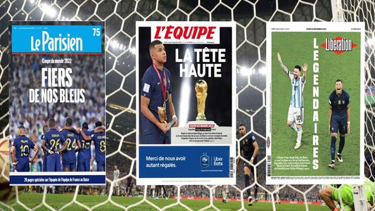 Leo Messi y Kylian Mbappé: los diarios de Francia se rinden ante los dos astros del fútbol mundial
