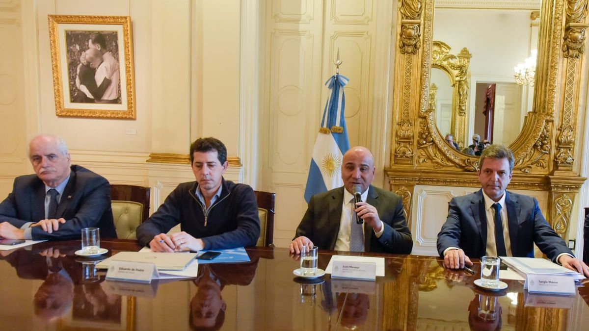 Juan Manzur encabezó una nueva reunión de Gabinete en Casa Rosada (Foto: Presidencia).