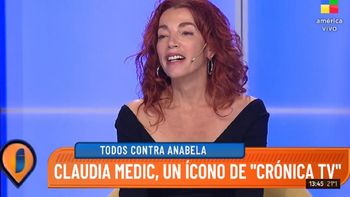 Claudia Medic sobre Anabela Ascar: La llegaron a declarar persona no grata