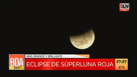 Eclipse lunar total de mayo, en vivo: Luna de Sangre 2021, en directo