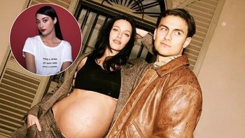 La íntima foto que reveló Tiziana Sabatini, antes del nacimiento de la hija de Oriana Sabatini y Paulo Dybala