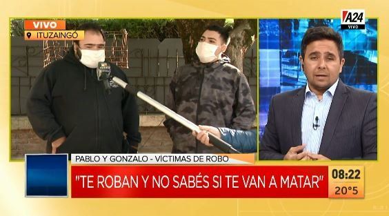 Ituzaingó: motochorros le robaron la moto que le regaló Susana Giménez