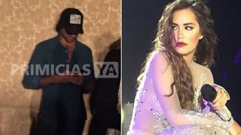 El novio de Lali se camufló para verla cantar en Uruguay y se mostró cariñoso en un restaurante