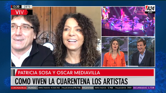 Patricia Sosa y Mediavilla, cuarentena y crisis en la industria: Pasen música argentina