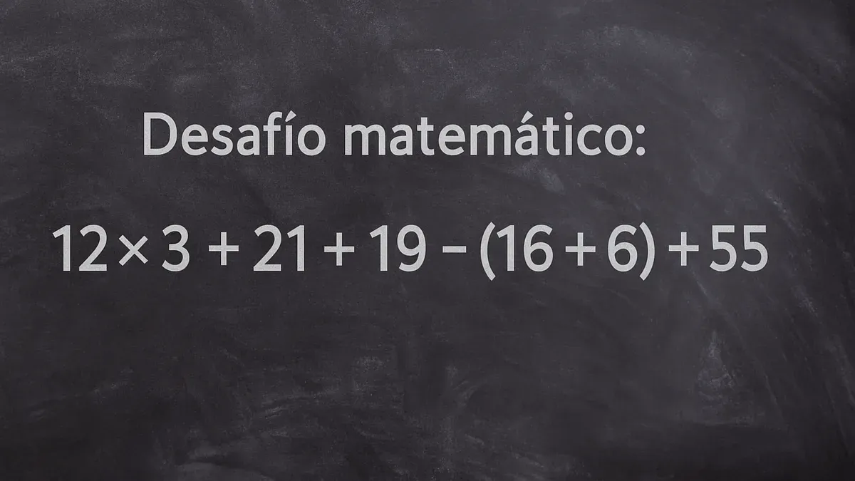 La regla esencial para resolver este desafío matemático es conocido como PEMDAS (por sus siglas en inglés) o jerarquía de operaciones.
