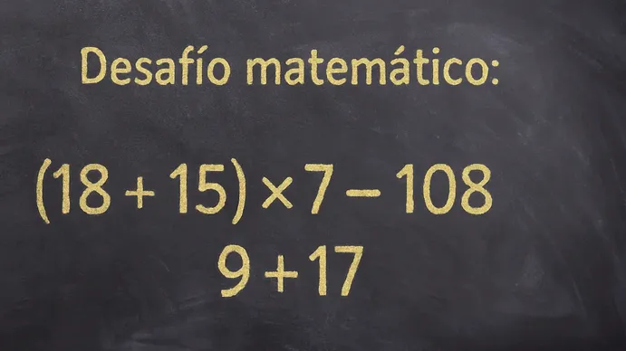Desafío matemático: la cuenta es fácil, pero muchos cometen un error frecuente