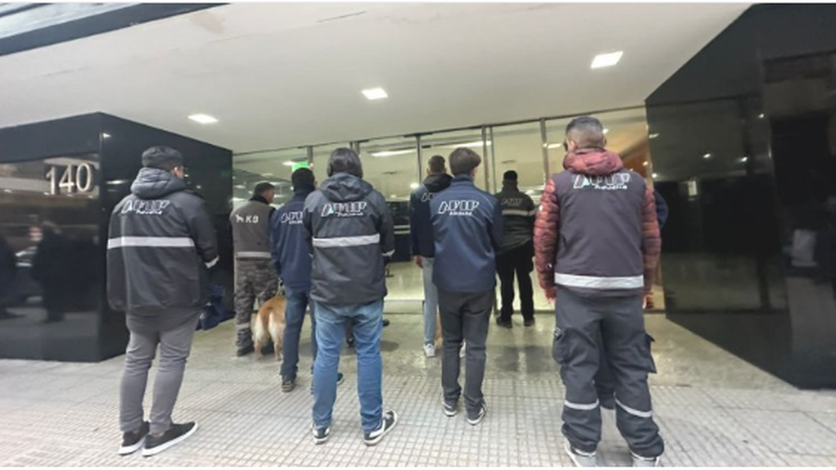 Allanamientos en la City: cayó el croata