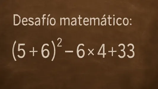 Desafío matemático:la cuenta parece fácil, pero muchos cometen un error frecuente