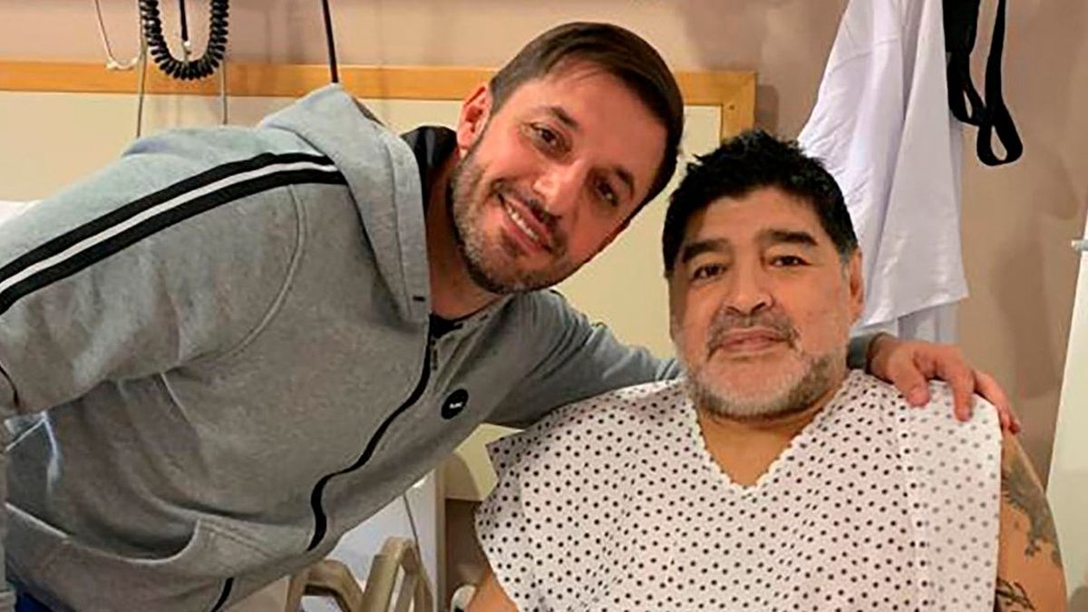 Diego Maradona y Matías Morla