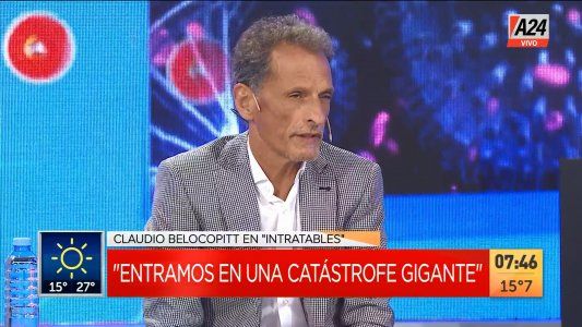 Belocopitt: Estamos ante una catástrofe gigante evitable