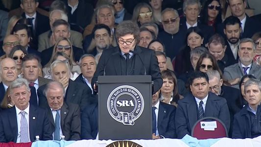 Javier Milei habla en La Rural: todas las definiciones del Presidente