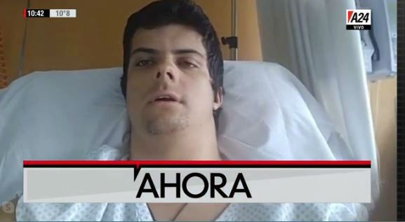 Se salvó de milagro: lo atropelló una moto de nieve mientras esquiaba en Bariloche