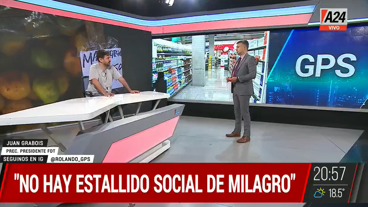  Juan Grabois denunció un recorte en partidas presupuestarias destinadas a organizaciones sociales