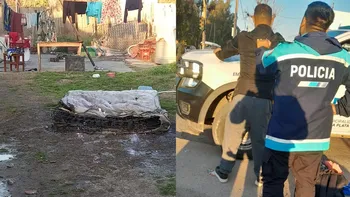 Vecinos salvaron a una mujer que fue encerrada por su novio y que le prendió fuego a la casa