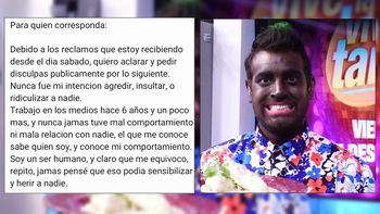 Óscar Pintos pide perdón: Nunca fue mi intención ridiculizar a nadie