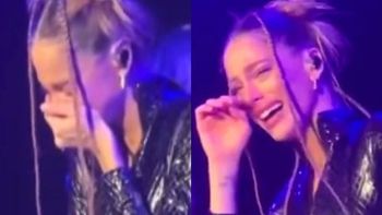 Qué le pasa a Tini Stoessel: otra vez se quebró arriba del escenario