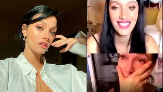 Catherine Fulop y Ova Sabatini se emocionaron hasta las lágrimas en una videollamada con Oriana