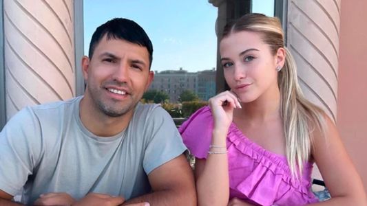 Nació Olivia, la hija del Kun Agüero y Sofía Calzetti