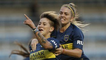 Historia pura: las chicas de Boca festejaron en La Bombonera goleando a Lanús