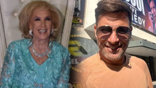 La reacción de Martín Bossi sobre un supuesto enojo con Mirtha Legrand por ir a ver primero a Fátima Florez