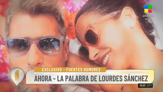 Lourdes Sánchez enfrentó de manera tajante los rumores de infidelidad al Chato Prada