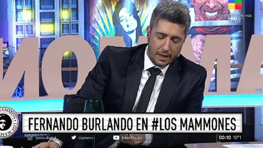 Las palabras de Fernando Burlando que casi quiebra al aire a Jey Mammon