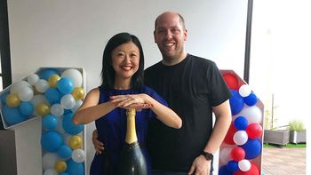 Nació Teo, el hijo de Karina Gao: Hoy es el mejor día