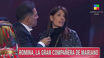 Mariano Iúdica debutó con La noche del domingo: el divertido reproche de su mujer en vivo