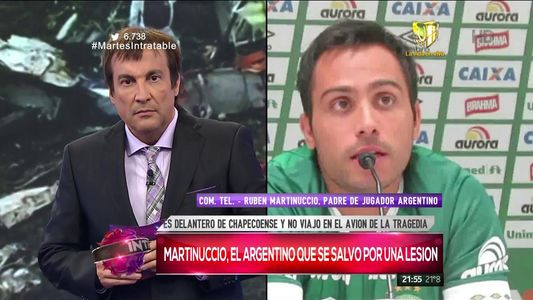 El padre del futbolista que no pudo viajar: A mi hijo se le fue la mayoría de sus amigos