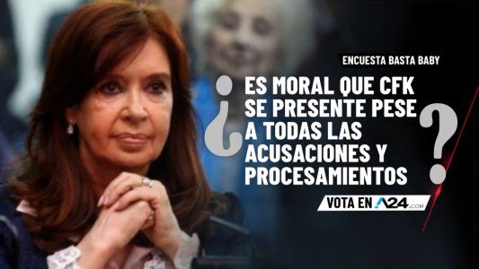 Encuesta Basta Baby: entrá y dejanos tu voto sobre la pregunta de esta noche