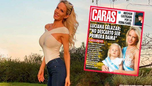 Luciana Salazar confesó que “no descarta ser primera dama”