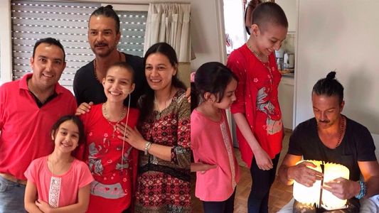 Ricardo Arjona le cumplió el sueño a una niña que padece Sarcoma de Ewing