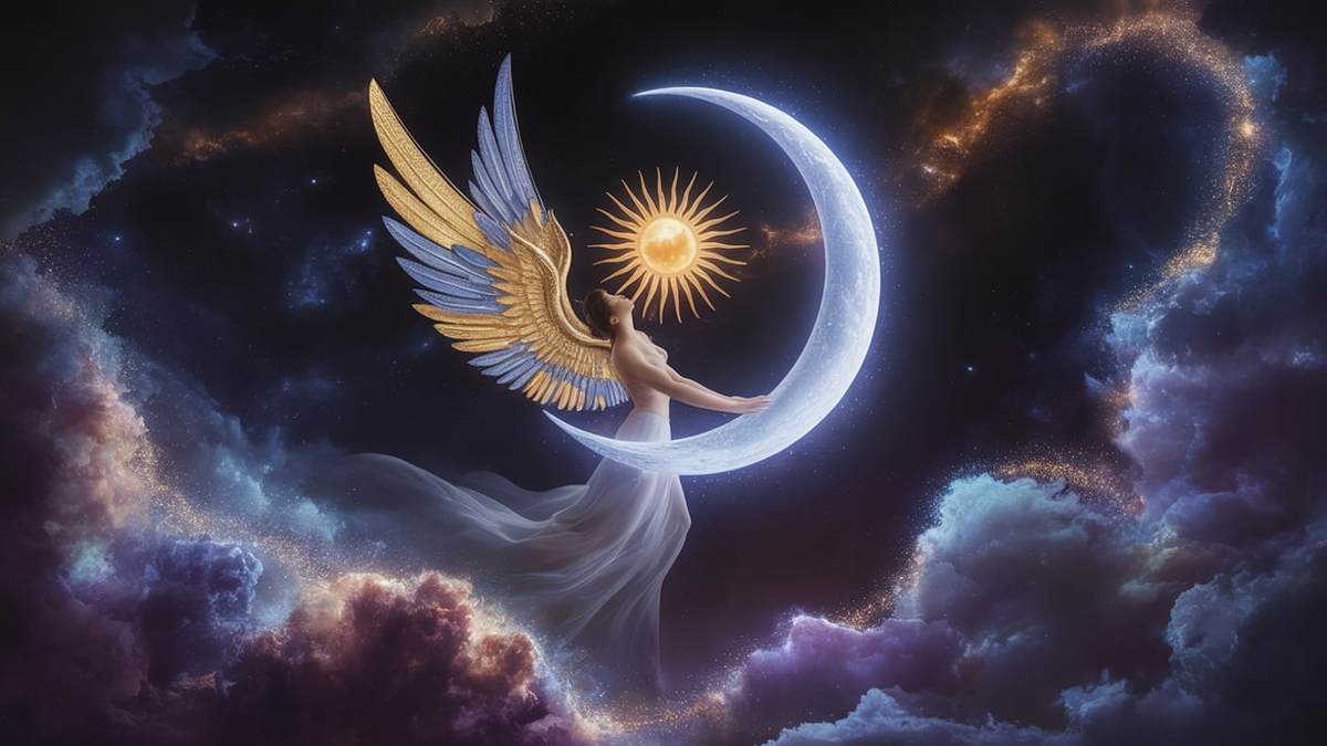 Sol en Libra con Luna en Capricornio: amar también es organizar el tiempo. Foto: Ideogram