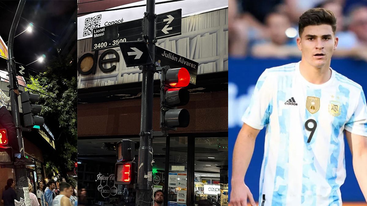 Vecinos de Palermo intervinieron el cruce de la avenida Santa Fe con Julián Álvarez y el resultado se hizo viral.