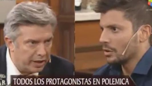 Dalessandro abandonó Polémica en el Bar a los gritos tras pelearse con Ulises Jaitt